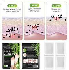 Wormwood Foot Mask - Anti-Fatigue & Sleep Care Foot Patches (10pcs/Bag)