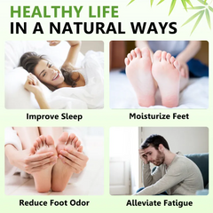 Wormwood Foot Mask - Anti-Fatigue & Sleep Care Foot Patches (10pcs/Bag)