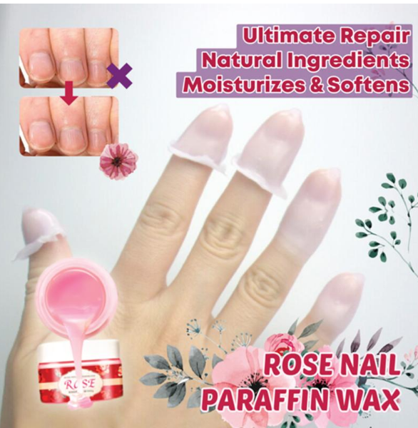 Rose Wax Hand Mask for Brightening Hand Care