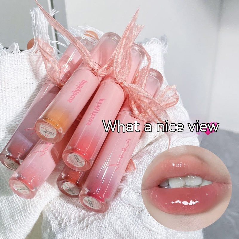Water Light Transparent Mirror Lip Lacquer - Jelly Glass